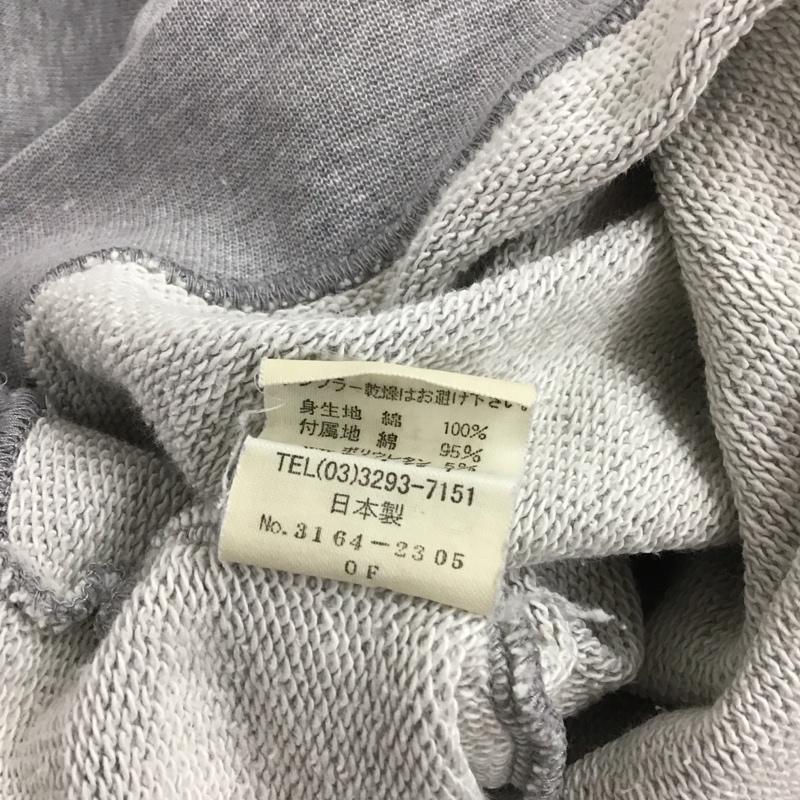 ラルフローレン RALPHLAUREN トレーナー 長袖 長袖トレーナー スウェット クルーネック プルオーバー 160cm プリント 灰 / グレー / gray レディース USED 古着 中古 10153443
