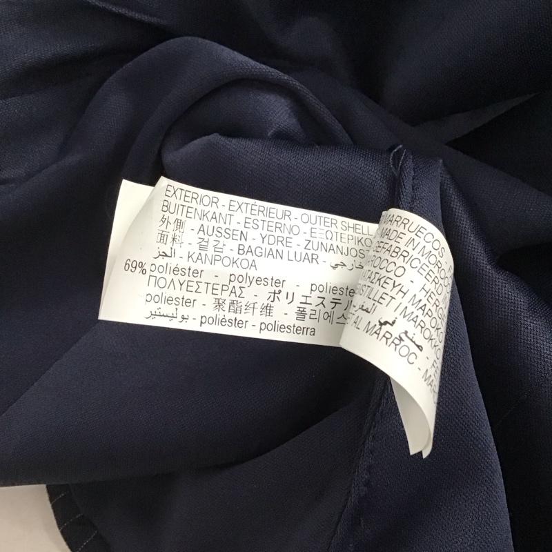 ザラ ZARA カットソー 半袖 ノースリーブカットソー プルオーバー S ストライプ 紺 / ネイビー / navy レディース USED 古着 中古 10153451