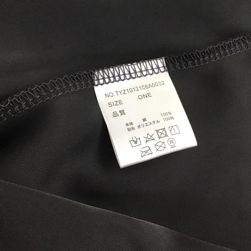 チャオパニックティピー CIAOPANIC TYPY カットソー 半袖 タグ付 ONE SIZE 無地 黒 / ブラック / black レディース USED 古着 中古 10153482