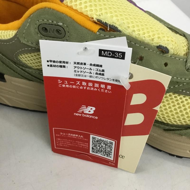 ニューバランス New Balance スニーカー スニーカー U990OL Made in USA 27cm 箱有 27.0cm ロゴ、文字 カーキ / カーキ / khaki メンズ USED 古着 中古 10153534