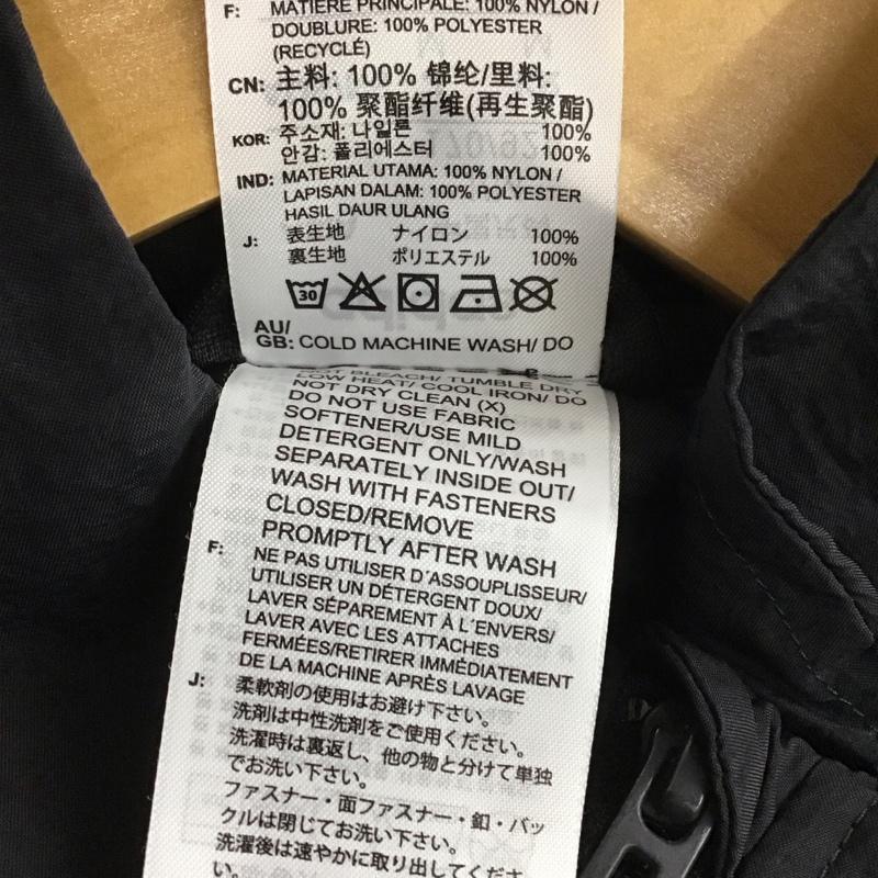 アディダス adidas ジャケット、上着 ジャンパー、ブルゾン gl7476 ウインドブレーカー ナイロンジャケット M ロゴ、文字 黒 / ブラック / black メンズ USED 古着 中古 10153583