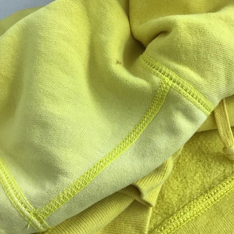 シュプリーム Supreme パーカー 長袖 長袖パーカー プルオーバーパーカー スウェット M ロゴ、文字 黄 / イエロー / yellow メンズ USED 古着 中古 10153585