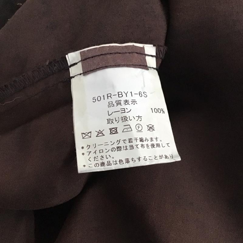 トゥーパームス TWO PALMS シャツ、ブラウス 半袖 半袖シャツ プリントシャツ ポケットシャツ L プリント 茶 / ブラウン / brown メンズ USED 古着 中古 10153588