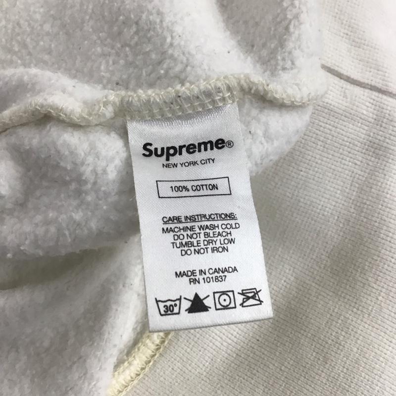 シュプリーム Supreme トレーナー 長袖 20SS CutoutboxLogoCrewneckBoxLogo XL ロゴ、文字 白 / ホワイト / white メンズ USED 古着 中古 10153594