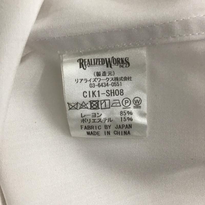 クライミー CRIMIE シャツ、ブラウス 長袖 長袖シャツ 無地シャツ カラーシャツ S 無地 白 / ホワイト / white メンズ USED 古着 中古 10153704