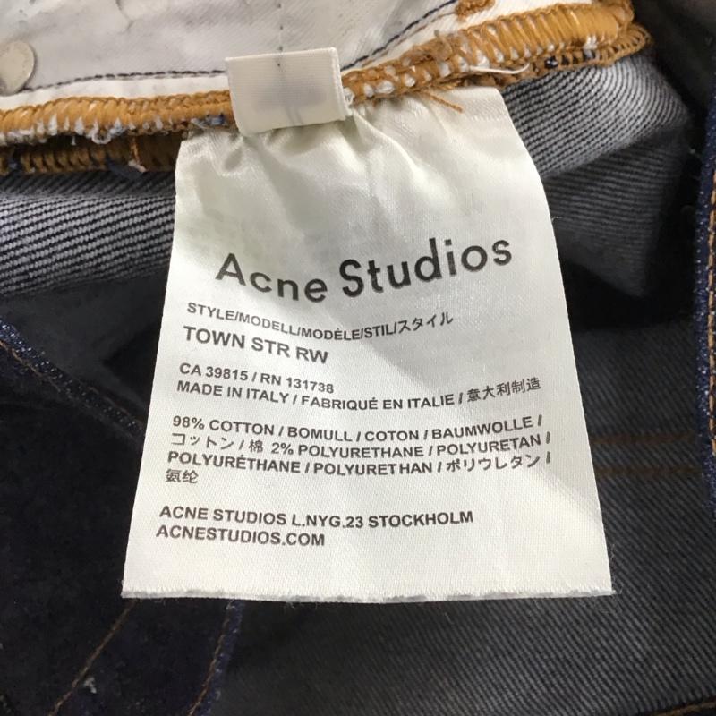 アクネストゥディオズ Acne Studios パンツ デニム、ジーンズ デニムパンツ スリムパンツ カジュアルパンツ ストレッチパンツ 32インチ 無地 インディゴ / インディゴ / Indigo メンズ USED 古着 中古 10153706