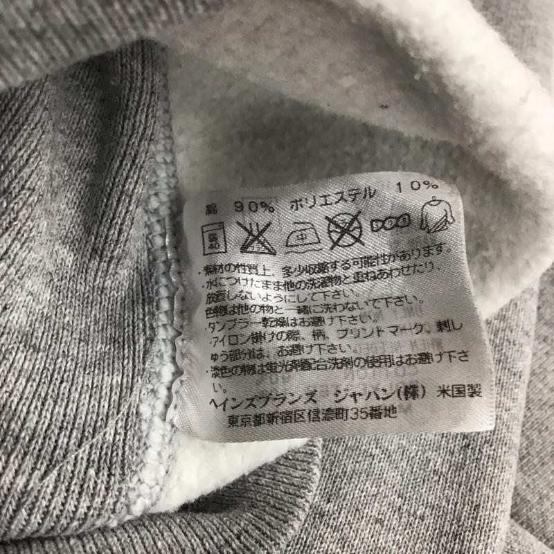 チャンピオン Campion パーカー 長袖 ジップアップパーカー 長袖パーカー カジュアルジャケット S 無地 灰 / グレー / gray メンズ USED 古着 中古 10153754