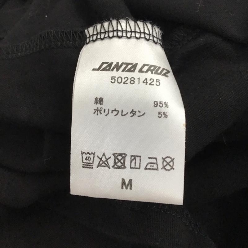 サンタクルーズ SANTA CRUZ タンクトップ タンクトップ タンクトップ ノースリーブカットソー クルーネック M ロゴ、文字 黒 / ブラック / black メンズ USED 古着 中古 10153789