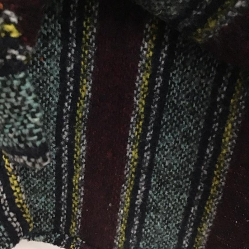 古着 USED パーカー 長袖 メキシカンパーカー Vネック 長袖パーカー プリント マルチカラー / マルチカラー / multicolor メンズ USED 古着 中古 10153797