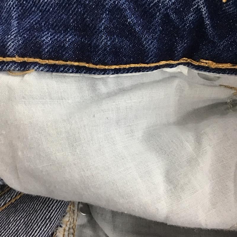 ザラ ZARA パンツ デニム、ジーンズ 36 無地 青 / ブルー / blue レディース USED 古着 中古 10153806