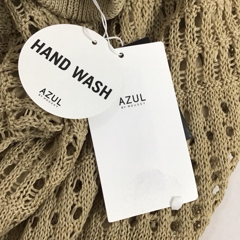 アズールバイマウジー AZUL BY MOUSSY スカート ロングスカート 250dsh71-381e クロシェットロングスカート M 総柄 ベージュ / ベージュ / beige レディース USED 古着 中古 10153825