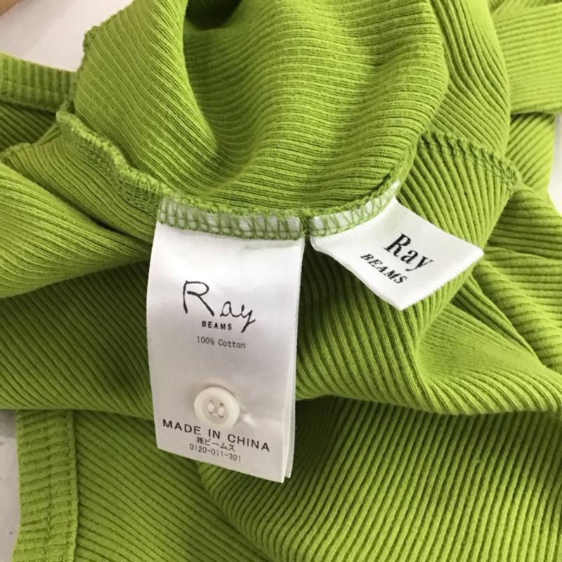 レイビームス Ray BEAMS タンクトップ タンクトップ タンクトップ 無地 黄緑 / イエローグリーン / レディース USED 古着 中古 10153867
