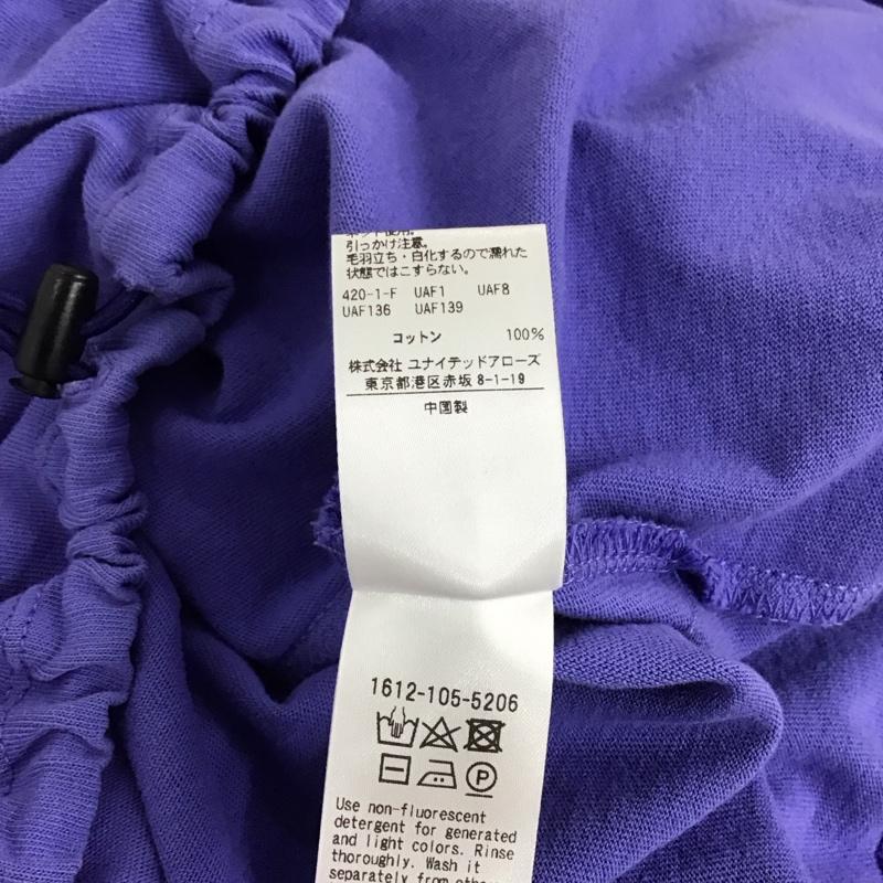 ビューティアンドユースユナイテッドアローズ BEAUTY&YOUTH UNITED ARROWS カットソー 長袖 無地 紫 / パープル / purple レディース USED 古着 中古 10153896
