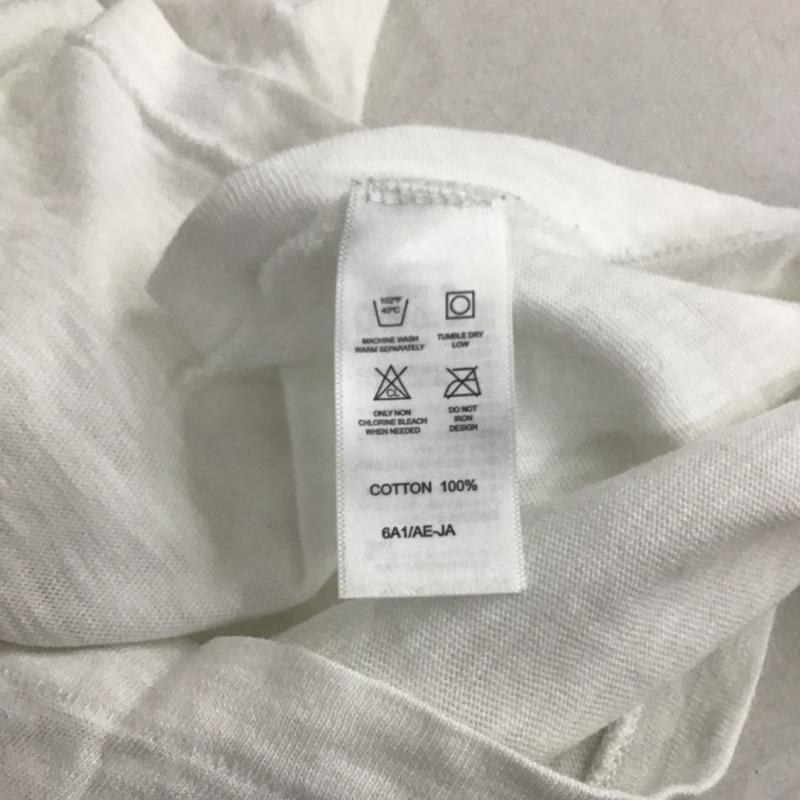 チャンピオン Campion Tシャツ 半袖 M ロゴ、文字 白 / ホワイト / white メンズ USED 古着 中古 10153899