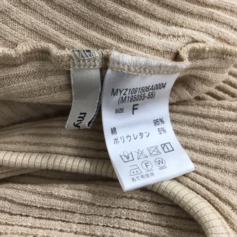 ミスティック mystic ベスト ベスト FREE 無地 ベージュ / ベージュ / beige レディース USED 古着 中古 10153947