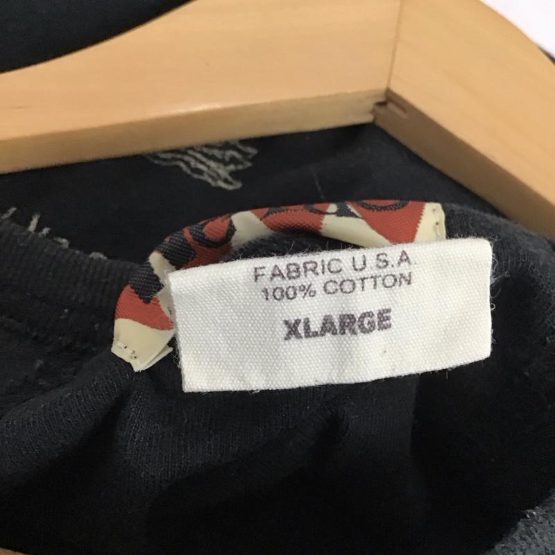 ウィアード WEIRDO Tシャツ 半袖 半袖カットソー プリントTシャツ ヘンリーネックカットソー XL ロゴ、文字 ダークグレー / ダークグレー / メンズ USED 古着 中古 10153967