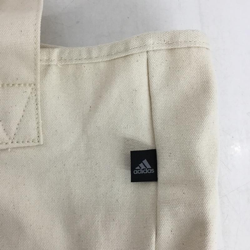 アディダス adidas トートバッグ トートバッグ GN8872 キャンバストート ロゴ、文字 アイボリー / アイボリー / メンズ USED 古着 中古 10153973