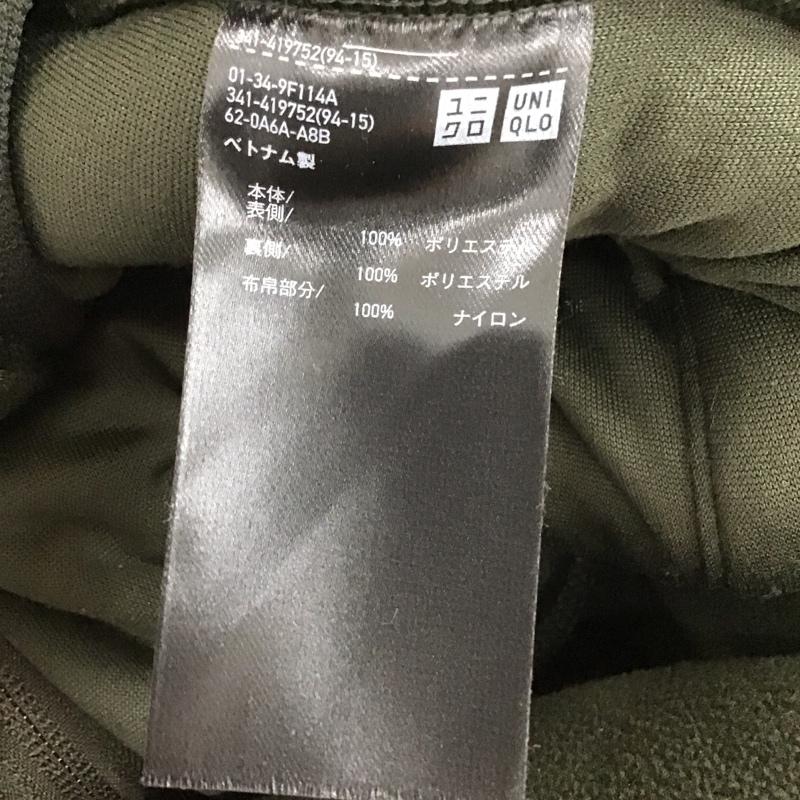 ユニクロ UNIQLO ジャケット、上着 ジャンパー、ブルゾン 341-419752 フリースジャケット アウター XL 無地 カーキ / カーキ / khaki メンズ USED 古着 中古 10154004
