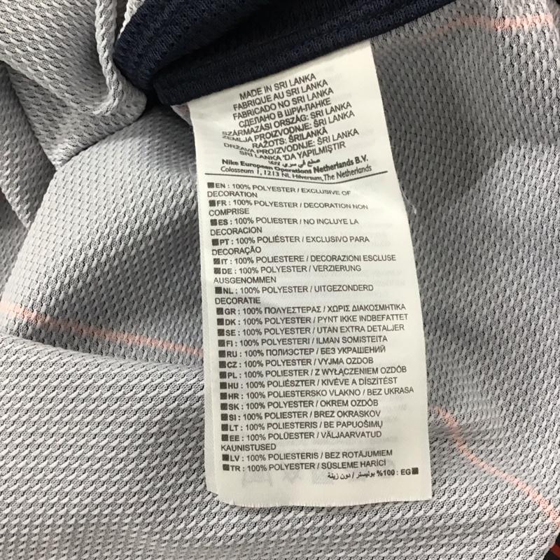 ナイキ NIKE Tシャツ 半袖 354249-460 パリサンジェルマンユニフォーム M ロゴ、文字 紺 / ネイビー / navy メンズ USED 古着 中古 10154047