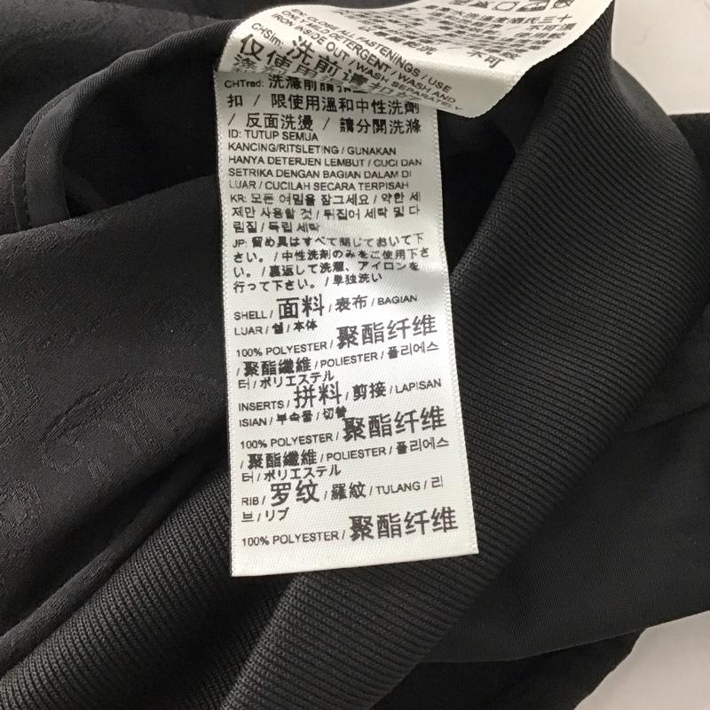 プーマ PUMA ジャケット、上着 ジャンパー、ブルゾン ジップアップジャケット ジャージ アウター XS ロゴ、文字 黒 / ブラック / black メンズ USED 古着 中古 10154050