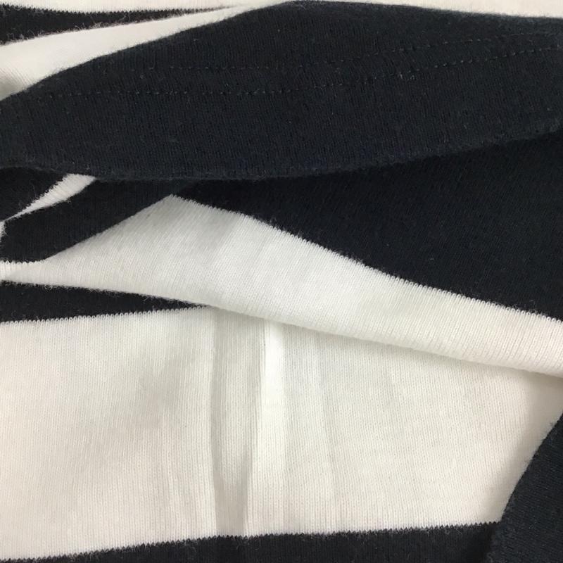 アニエス・ベー agnes b. タンクトップ タンクトップ タンクトップ ノースリーブカットソー 3 ボーダー柄 白 / ホワイト / white X 黒 / ブラック / black レディース USED 古着 中古 10154129