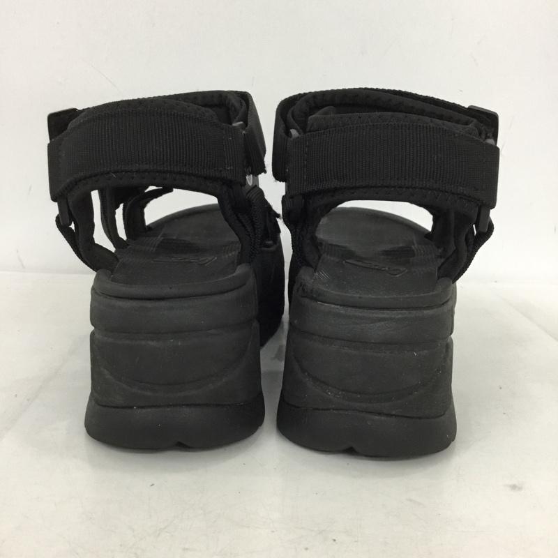 シャカ SHAKA サンダル サンダル スポサン スポーツサンダル 厚底 24cm 24.0cm ロゴ、文字 黒 / ブラック / black レディース USED 古着 中古 10154187