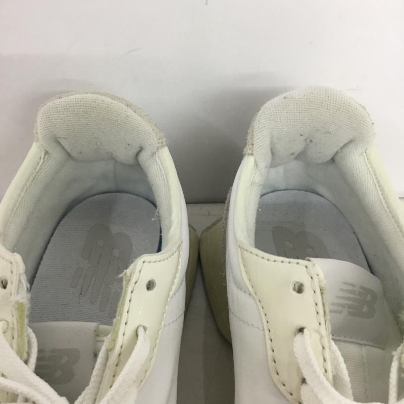 ニューバランス New Balance スニーカー スニーカー WS327SFD ビッグNロゴ 24.5cm 24.5cm ロゴ、文字 白 / ホワイト / white X 銀 / シルバー / silver color レディース USED 古着 中古 10154190