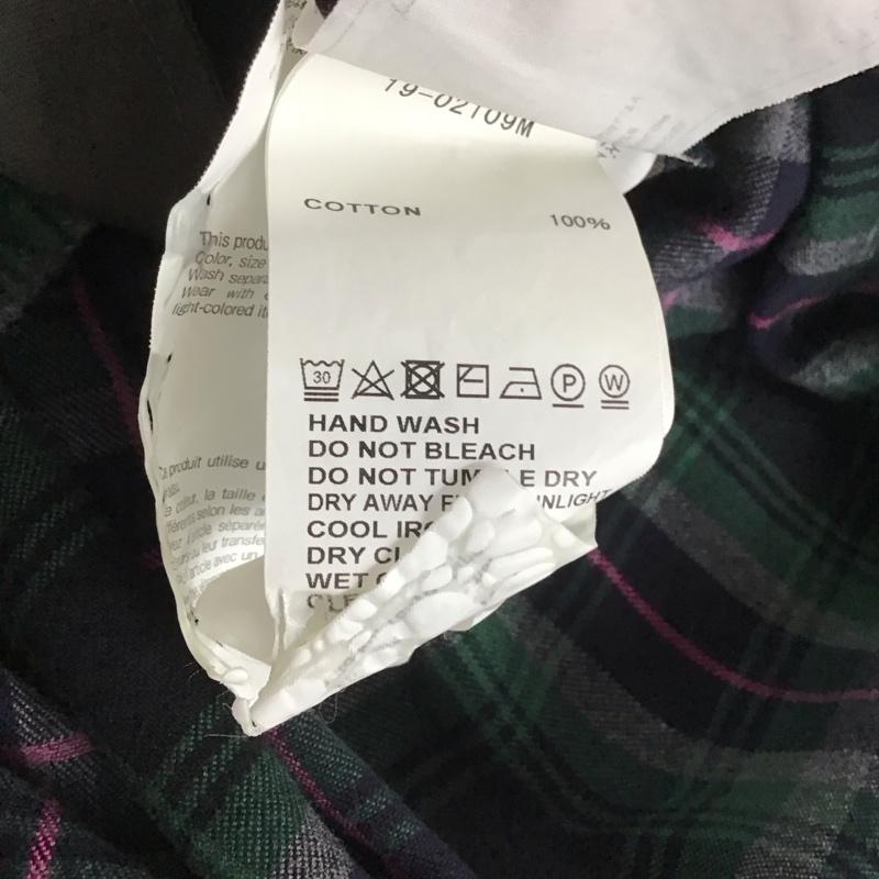 サカイ Sacai カットソー 長袖 長袖カットソー プルオーバーカットソー 3 チェック マルチカラー / マルチカラー / multicolor メンズ USED 古着 中古 10154249