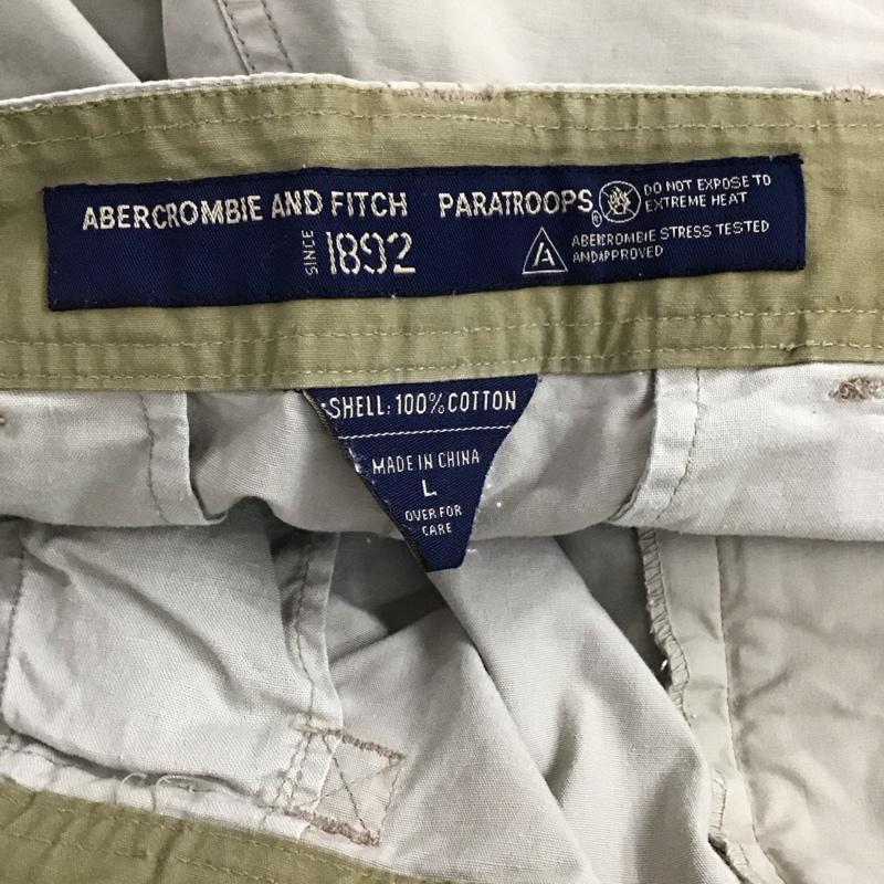 アバクロンビーアンドフィッチ ABERCROMBIE&FITCH パンツ ワークパンツ、ペインターパンツ ワイドパンツ カジュアルパンツ ワークパンツ カーゴパンツ L 無地 ベージュ / ベージュ / beige メンズ USED 古着 中古 10154259