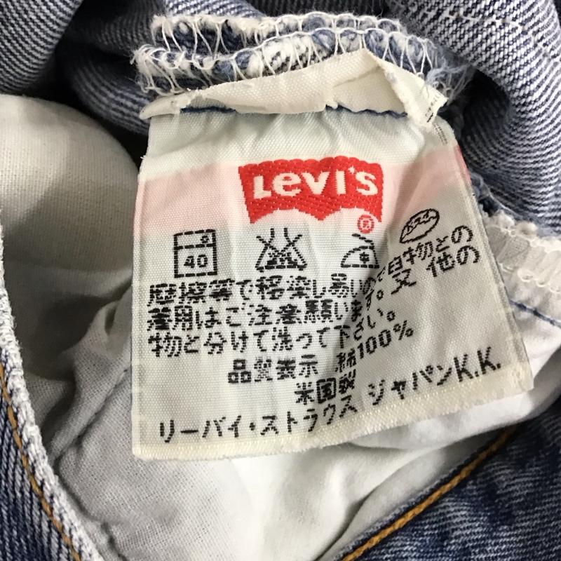 リーバイストラウスアンドコー Levi Strauss & co. パンツ デニム、ジーンズ デニムパンツ スリムパンツ カジュアルパンツ 28インチ 無地 インディゴ / インディゴ / Indigo メンズ USED 古着 中古 10154285