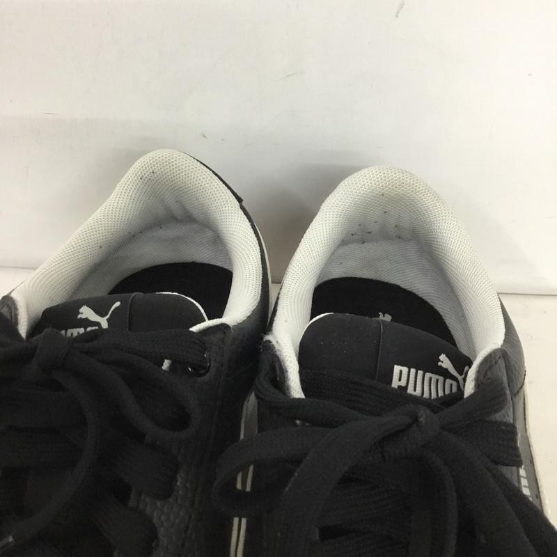 プーマ PUMA スニーカー スニーカー 366805 02 Vikky Platform 厚底ソール 23cm 23.0cm ロゴ、文字 黒 / ブラック / black X 白 / ホワイト / white レディース USED 古着 中古 10154361