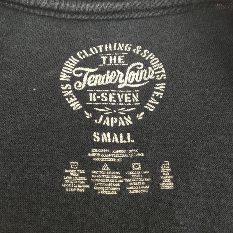 テンダーロイン TENDERLOIN Tシャツ 半袖 TENDERLOIN スカルプリント バンダナデザイン Tシャツ ブラック S スカル X バンダナ柄 黒 / ブラック / black メンズ USED 古着 中古 10154394