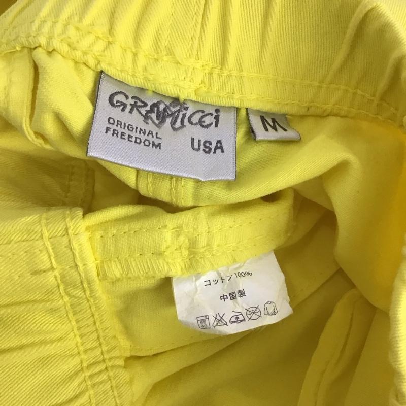 グラミチ GRAMICCI パンツ ショートパンツ ショートパンツ ハーフパンツ カジュアルパンツ M 無地 黄 / イエロー / yellow メンズ USED 古着 中古 10154417