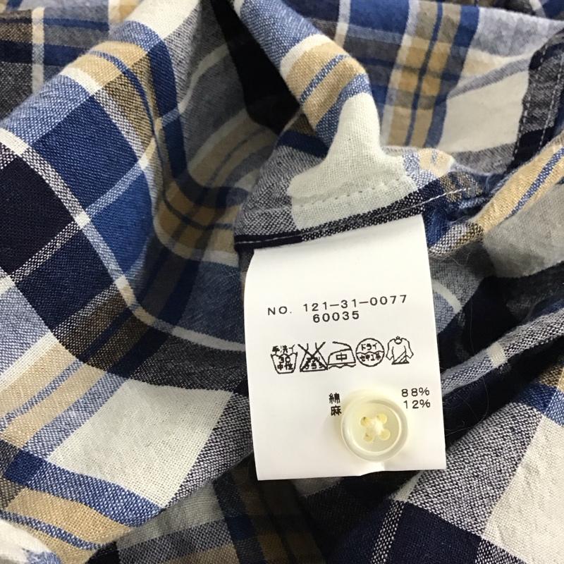 シップスジェットブルー SHIPS JET BLUE シャツ、ブラウス 半袖 半袖シャツ チェックシャツ カラーシャツ S チェック マルチカラー / マルチカラー / multicolor メンズ USED 古着 中古 10154421