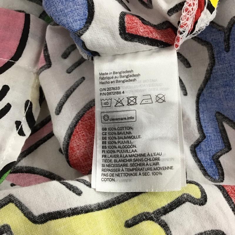 ヘンネスアンドモーリッツ H&M シャツ、ブラウス 半袖 半袖シャツ プリントシャツ ポケットシャツ M プリント マルチカラー / マルチカラー / multicolor メンズ USED 古着 中古 10154435