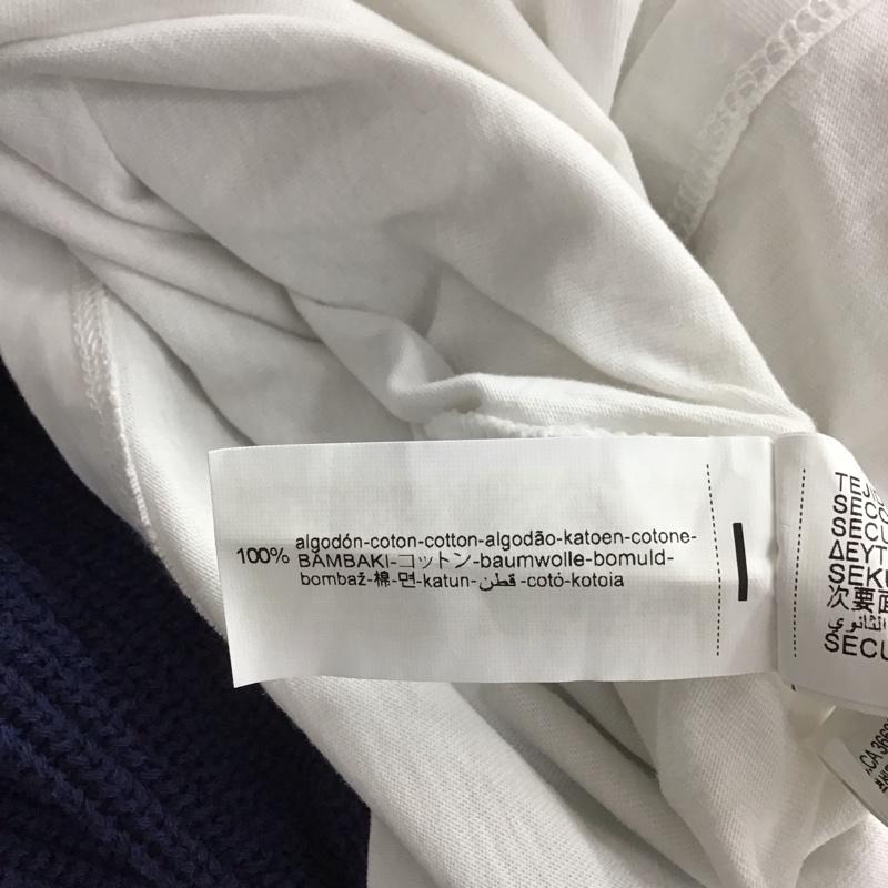 ザラ ZARA カットソー 半袖 半袖カットソー 無地Tシャツ クルーネックカットソー L 無地 白 / ホワイト / white レディース USED 古着 中古 10154464