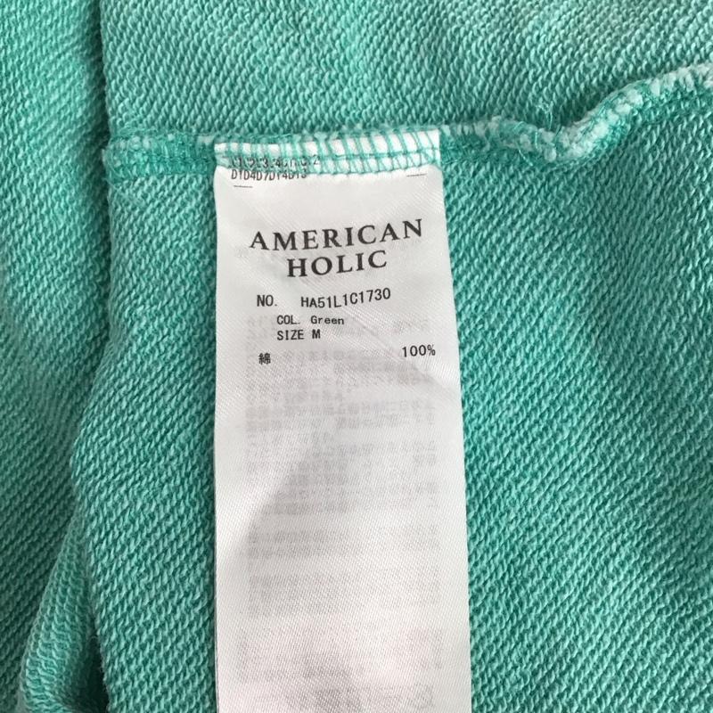アメリカンホリック AMERICAN HOLIC トレーナー 長袖 長袖トレーナー スウェット クルーネック プルオーバー M ロゴ、文字 マルチカラー / マルチカラー / multicolor レディース USED 古着 中古 10154468
