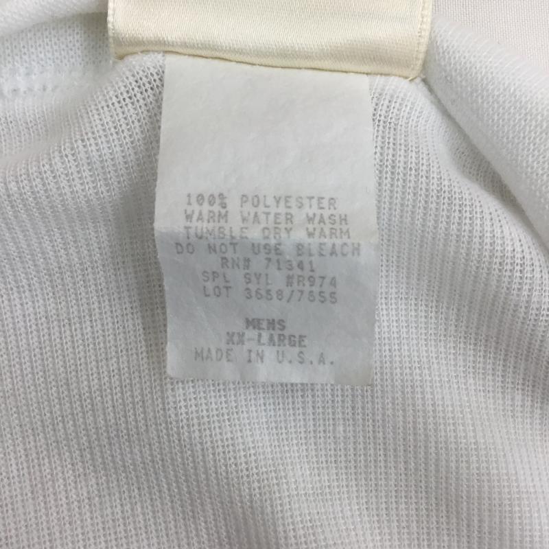 エルエルビーン L.L.Bean Tシャツ 半袖 L.L.Bean ポリエステル Tシャツ ホワイト MADE IN USA XXL 無地 白 / ホワイト / white メンズ USED 古着 中古 10154544