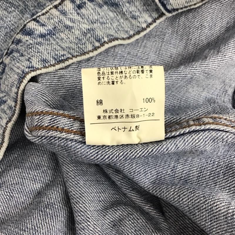 コーエン coen ジャケット、上着 ジャケット、ブレザー デニムジャケット Gジャン アウター カジュアルジャケット FREE 無地 インディゴ / インディゴ / Indigo レディース USED 古着 中古 10154563