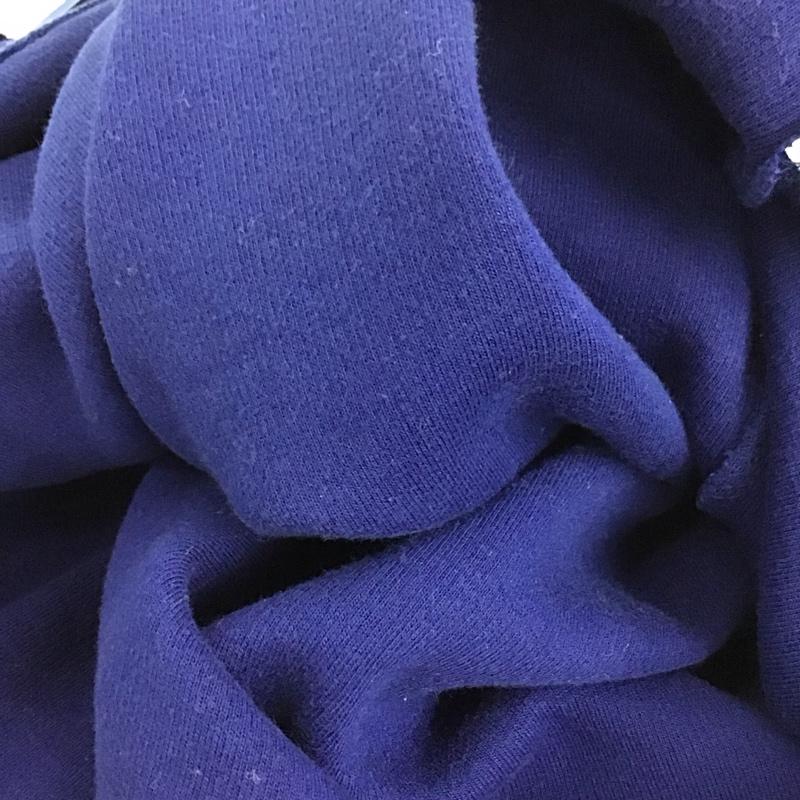 ポロバイラルフローレン Polo by RALPH LAUREN ニット、セーター 長袖 長袖ニットカットソー ジップアップネック セーター XXL ロゴ、文字 青 / ブルー / blue メンズ USED 古着 中古 10154591