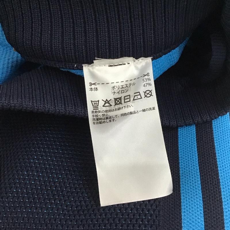 アディダス adidas パンツ ワークパンツ、ペインターパンツ ジャージ スリムパンツ S ロゴ、文字 紺 / ネイビー / navy メンズ USED 古着 中古 10154628