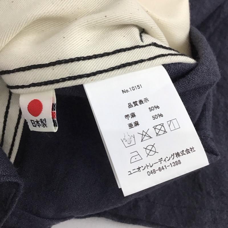 ヒューストン HOUSTON パンツ ワークパンツ、ペインターパンツ ワイドパンツ カジュアルパンツ ワークパンツ L 無地 紺 / ネイビー / navy メンズ USED 古着 中古 10154654