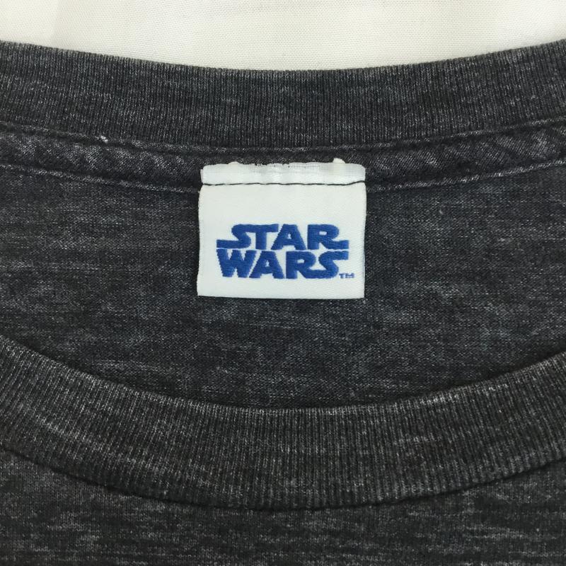 ユーズドクロージング used clothes Tシャツ 半袖 STARWARS スターウォーズ 半袖 Tシャツ ブラック L ロゴ、文字 黒 / ブラック / black メンズ USED 古着 中古 10154733