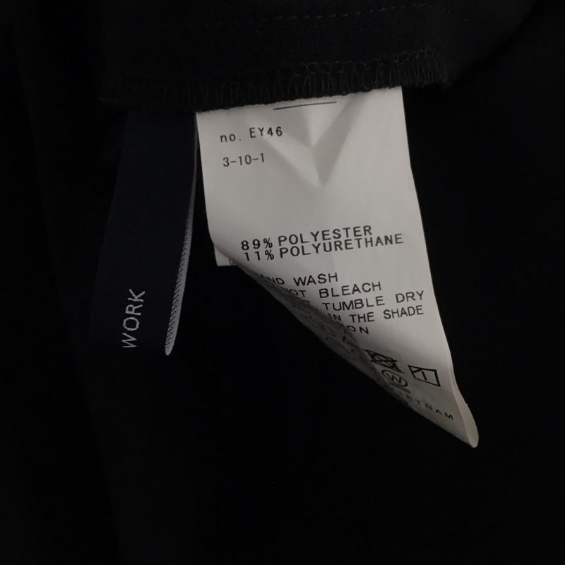 フレームワーク FRAMeWORK パンツ スラックス 38 無地 黒 / ブラック / black レディース USED 古着 中古 10154757