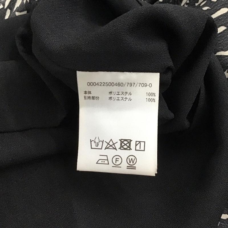 リップサービス LIPSERVICE スカート ロングスカート 000422500460 インナーパンツ付ラッフルスカート 総柄 黒 / ブラック / black レディース USED 古着 中古 10154765