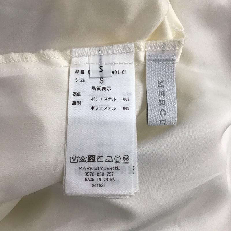 マーキュリーデュオ MERCURYDUO スカート ロングスカート 002240800901 ハイウエストセミフレアフラワースカート S 総柄 白 / ホワイト / white レディース USED 古着 中古 10154770