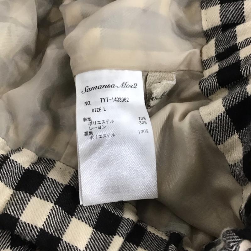 サマンサモスモス Samansa Mos2 ボトムス ボトムス ワイドパンツ L チェック マルチカラー / マルチカラー / multicolor レディース USED 古着 中古 10154777