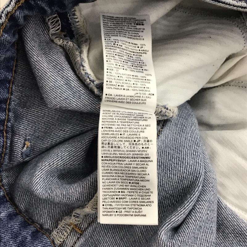 ギャップ GAP スカート ロングスカート デニムスカート 無地 水色 / ライトブルー / レディース USED 古着 中古 10154808