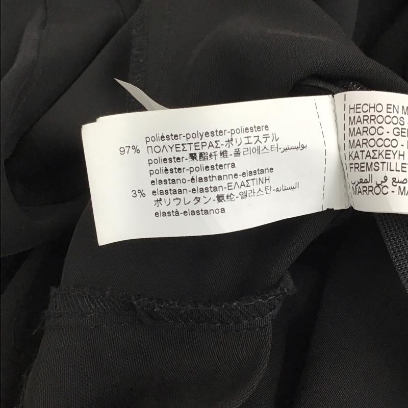 ザラ ZARA ワンピース ミニスカート XS 無地 黒 / ブラック / black レディース USED 古着 中古 10154810
