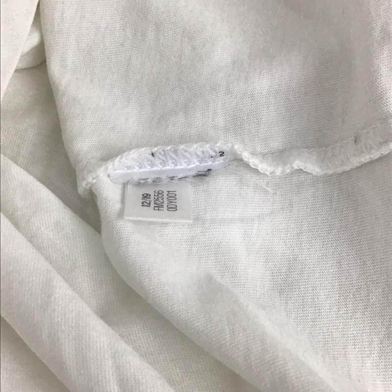 アディダス adidas Tシャツ 半袖 XS ロゴ、文字 白 / ホワイト / white レディース USED 古着 中古 10154818